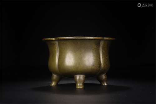 A Chinese Bronze Incense Burner