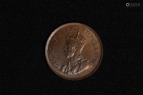 SOUTH AFRICA 1 PENNY GEORGIVS V REX IMPERATOR 1930