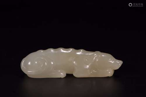 A Chinese Carved Hetian Jade Ornament