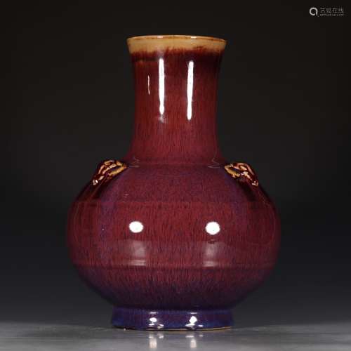 A Chinese Porcelain Vase Zun