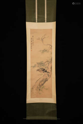 A Chinese Flower&bird Painting, Dou Shaoping Mark