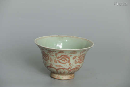 A Chinese Floral Porcelain Bowl