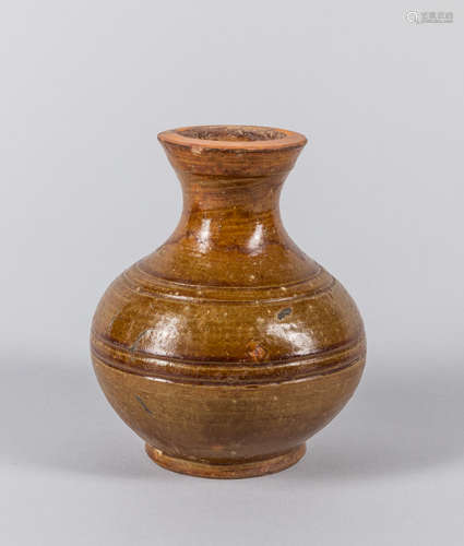 Chinese Han-shape Glazed Pottery Water Pot