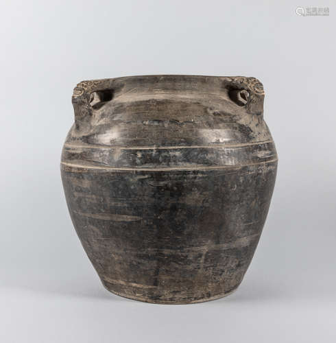 Large 14-15th Korean Antique Pottery Pot