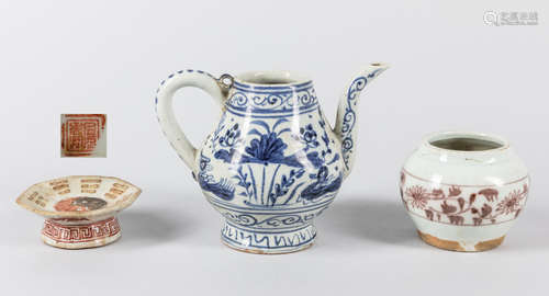 Set of Chinese Export Porcelain Wares