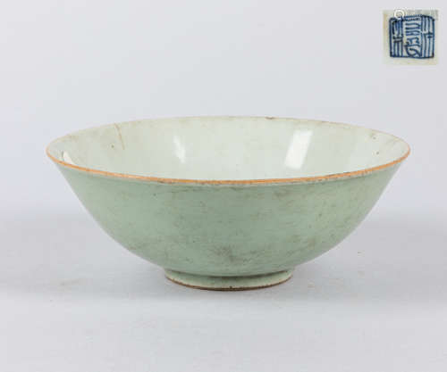 Chinese Celadon Glazed Porcelain Bowl