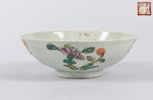 Chinese Famille Rose Porcelain Bowl