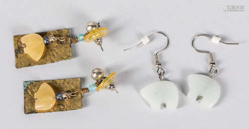 Set Of Mixed Metal Frtish Earrings