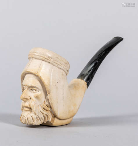 Meerschaum Carved Pipe