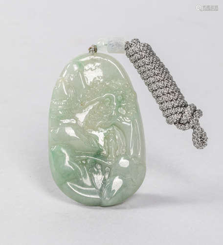 Hong Kong Export Jade Jadeite Carving