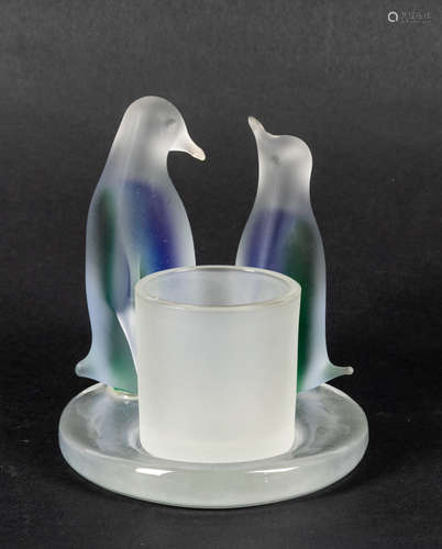 Collectible Art Glass Candle Sticks