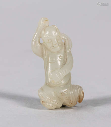 Chinese White Jade Toggle