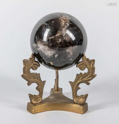 Collectible Tea Crystal Ball with Stand