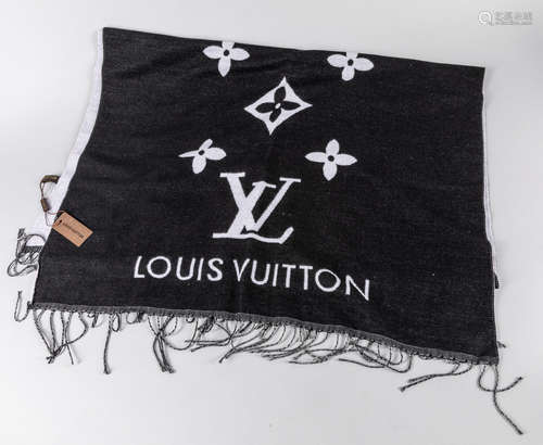 Louis Vuitton Black Scarf