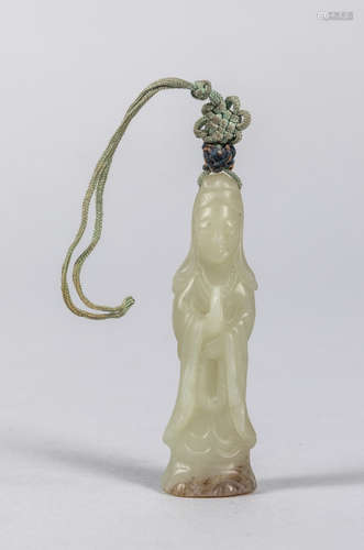 Chinese Carved Jade Toggle