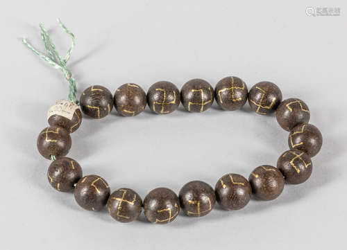 Chinese Old Agarwood Prayer Beads