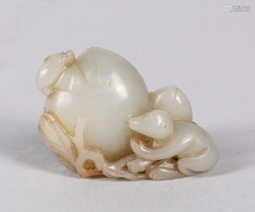 Chinese White Jade Carving