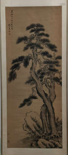 Zhou Zhimian, pine and cypress