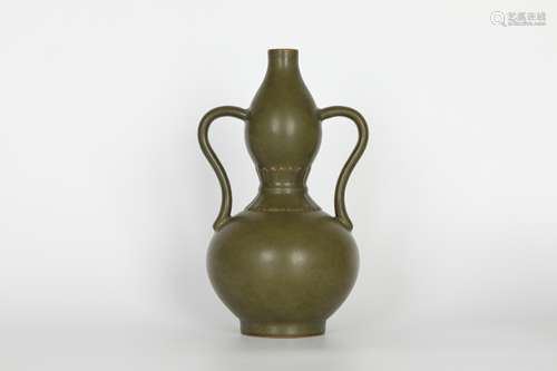 QIANLONG Tea glaze Bottle gourd