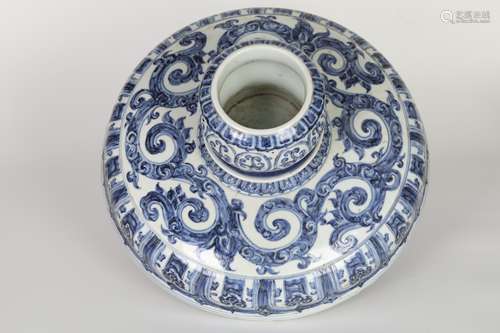 Ming Dynasty, blue and white porcelain