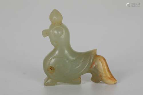 Ancient jade bird