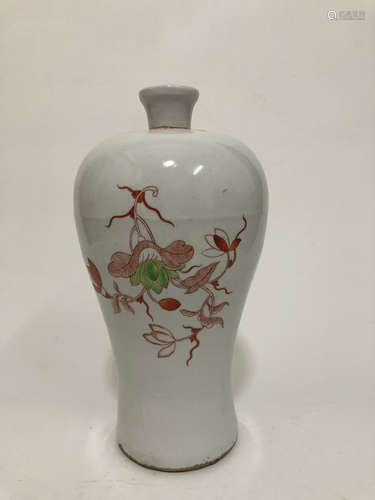 CHINESE FAMILLE ROSE VASE