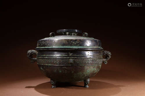 CHINESE BRONZE CENSER