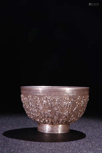 CHINESE SILVER BOWL