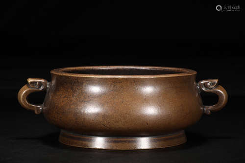 CHINESE BRONZE CENSER