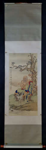 张善孖
立轴
A Chinese Painting Scroll, Zhang Shanzi Mark