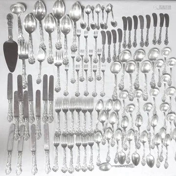 107 Pc. Gorham Versailles Sterling Silver Fl…