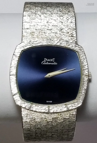 Heavy 105.1g 18k White Gold Piaget Automa…