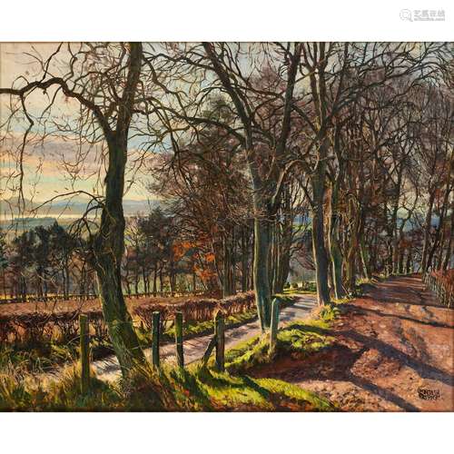 § JAMES MCINTOSH PATRICK R.S.A., R.O.I., A.R.E., L.L.D (SCOTTISH 1907-1998) CARSE OF GOWRIE ABOVE