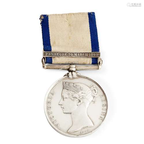 A Victorian Naval General Service medal