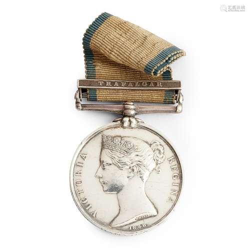 A Victorian Naval General Service medal