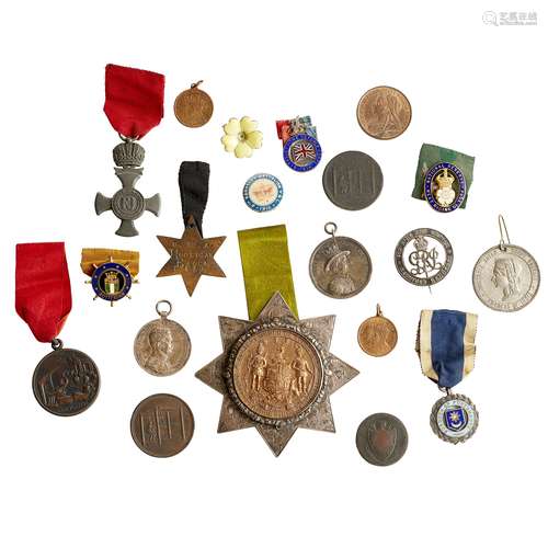 An Ancient Order of Foresters presentation medal