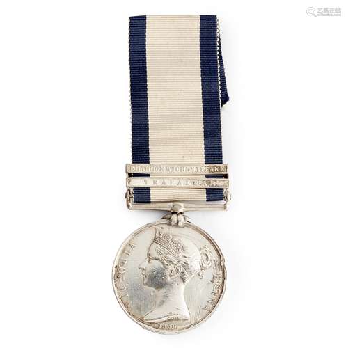 A Victorian Naval General Service medal