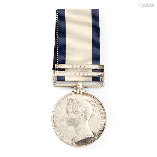 A Victorian Naval General Service medal