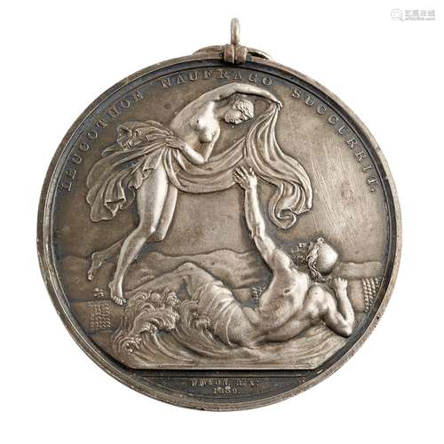 An 1839 Lloyds Medal