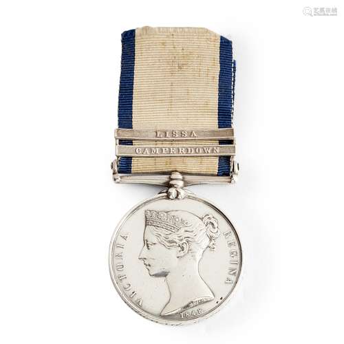 A Victorian Naval General Service medal