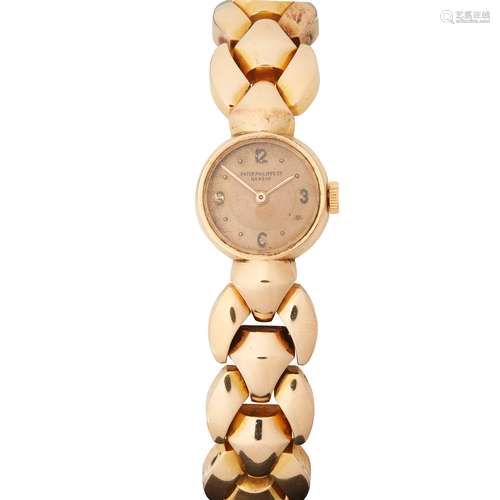 A lady’s 18ct gold wrist watch, Patek Philippe