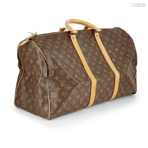 A keepall travel bag, Louis Vuitton