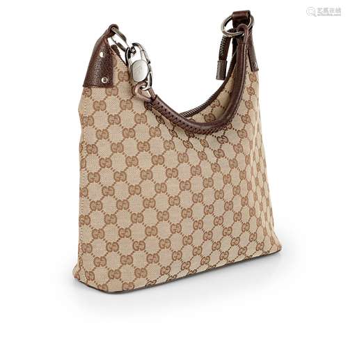 A horsebit top handle hobo bag, Gucci