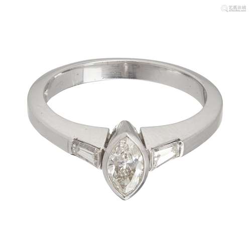 A diamond set ring