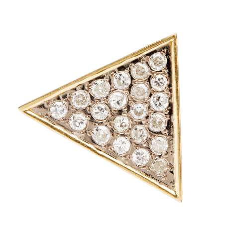A diamond set brooch