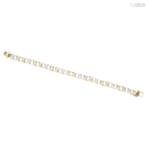 A diamond set bracelet