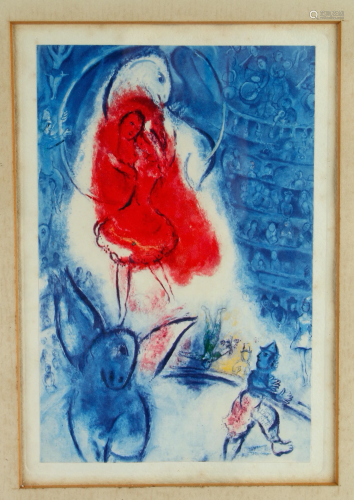 FRAMED MARC CHAGALL PRINT