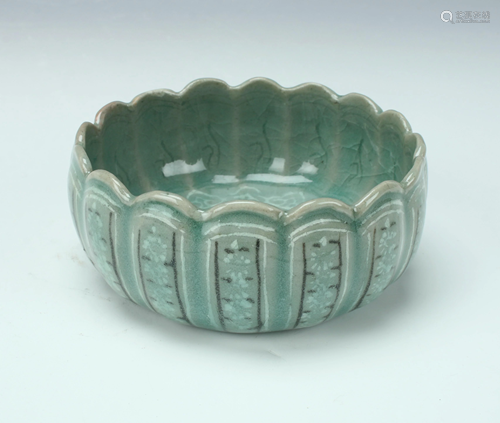 KOREAN CELADON BRUSH WASHER