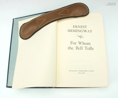 FOR WHOM THE BELL TOLLS BY HEMINGW…
