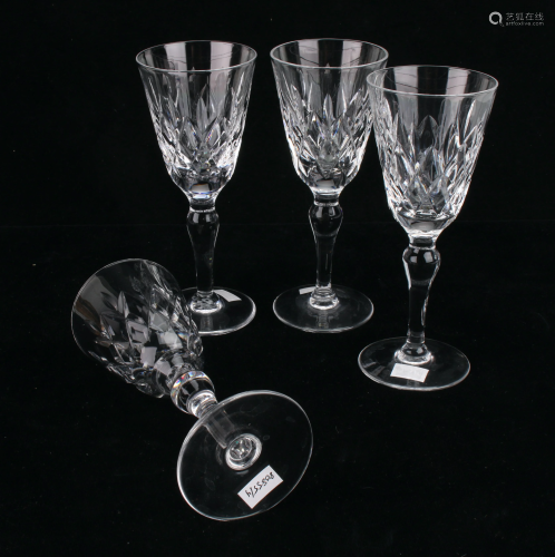 FOUR CUT CRYSTAL CORDIAL COCKTAIL GLAS…